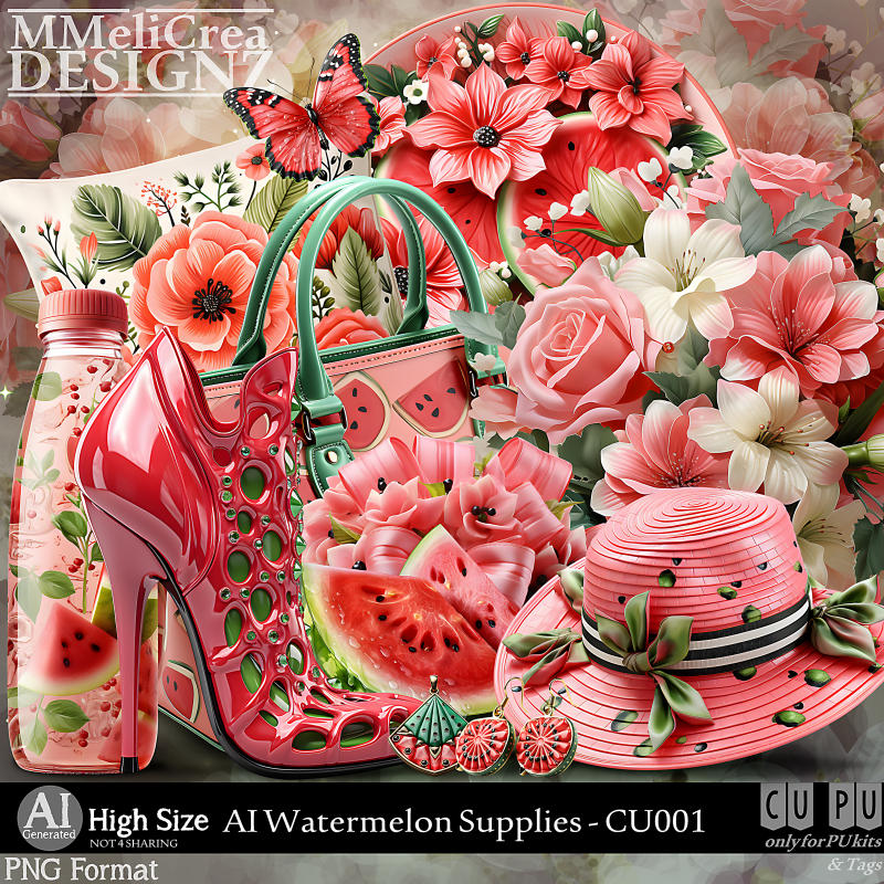 (image for) AI - Watermelon - CU001 (CU4PU/PNG/PACK)